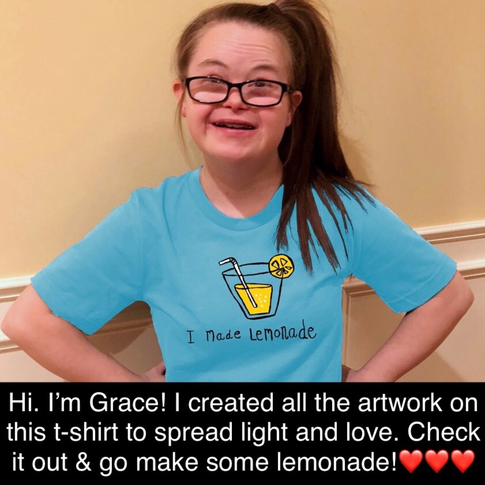 ❤️Read Grace’s story! She designed this t-shirt❤️